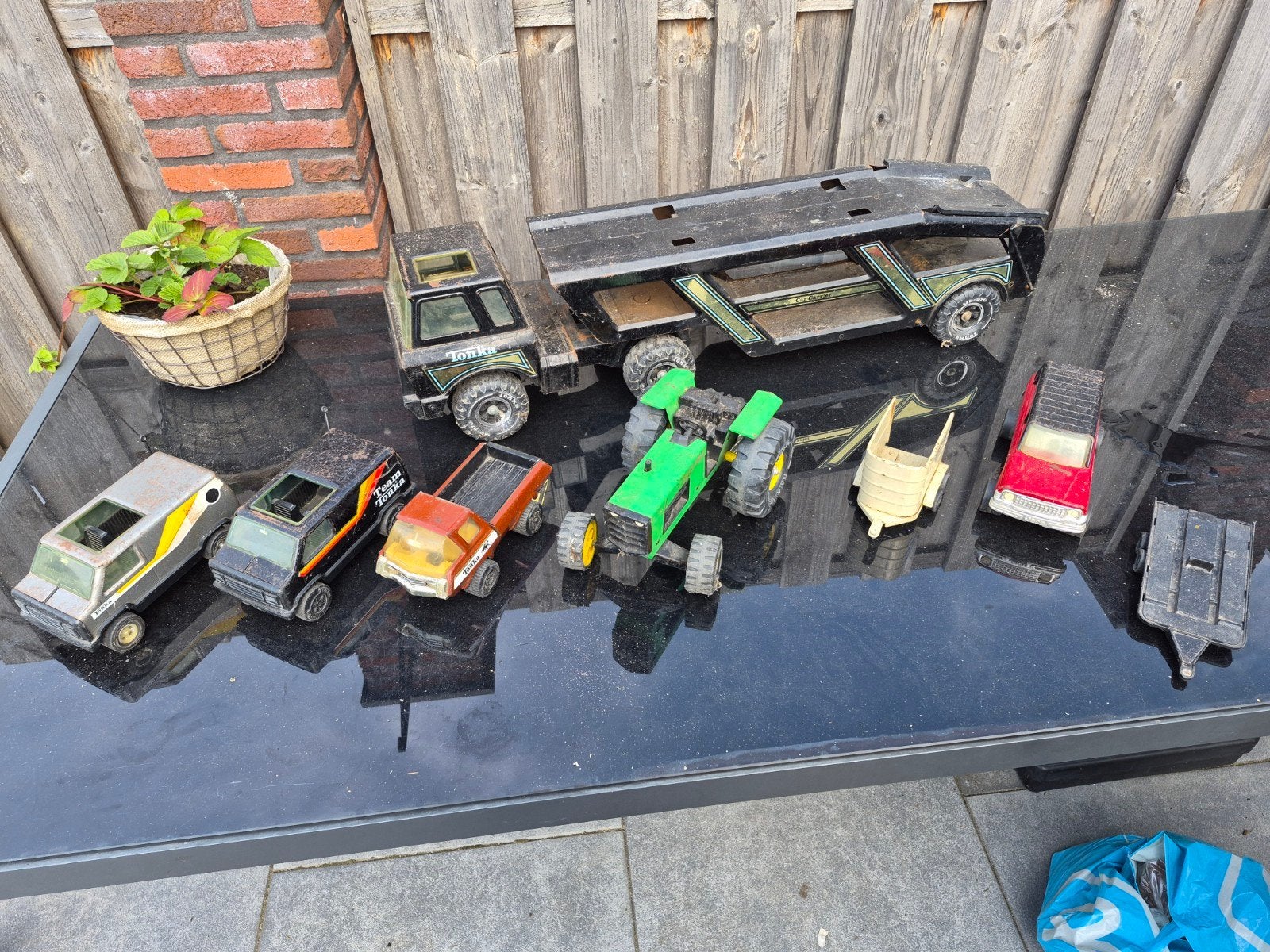 Tonka speelgoed auto's, Gebruikt, Auto, Groter dan 1:32, Ophalen