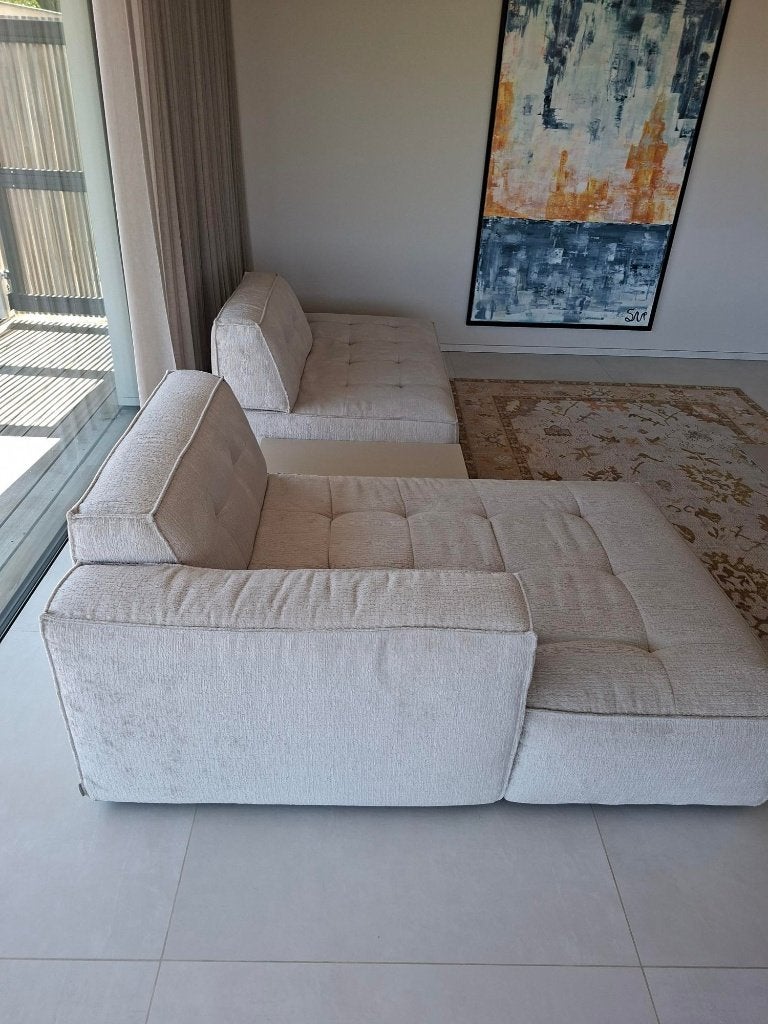 Modulaire bank - Riviera Maison, Ophalen, 250 tot 300 cm, Hoekbank, Driepersoons