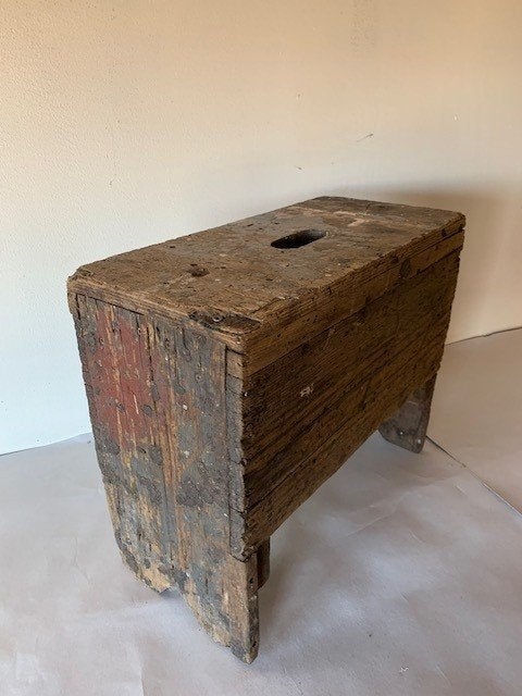 Breeuwersbankje, Ophalen, Gebruikt, Hout