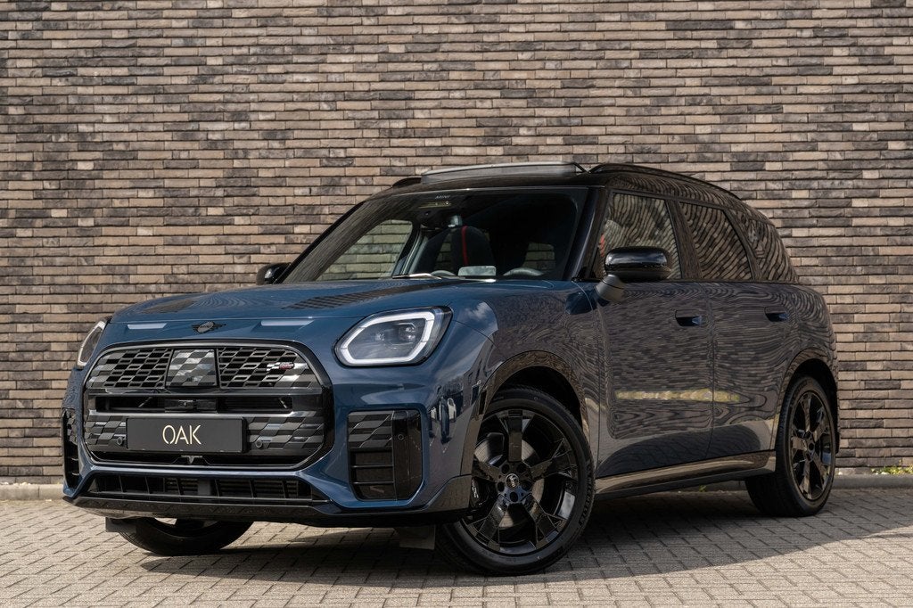 MINI Countryman 1.5 C John Cooper Works XL | Panorama | Lede, 12 maanden, Gebruikt, Zwart, Blauw