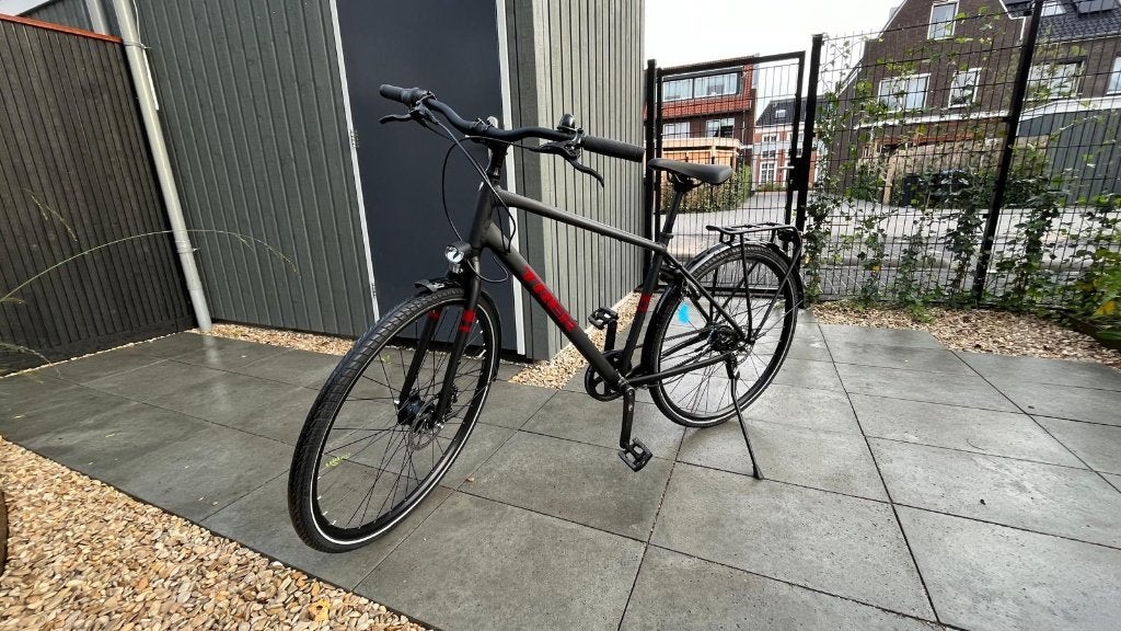 ZGAN Trek District 3 Equipped Herenfiets Maat 50 Belt Drive!, Versnellingen, 49 tot 53 cm, Zo goed als nieuw, Schijfrem