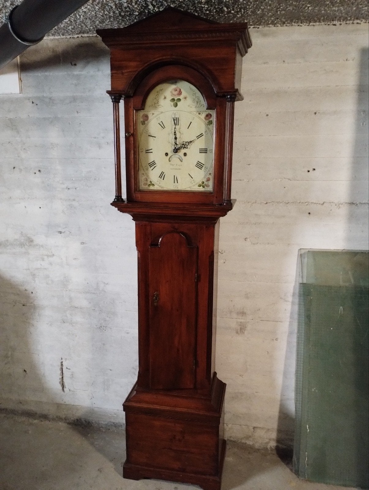 Antiek 1798 Thomas Pape Rothbury Longcase/Grandfathers clock, Ophalen