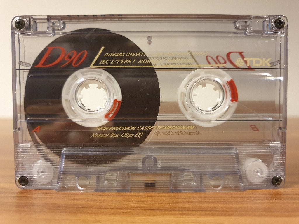100 X TDK D90 CASSETTEBANDJES (GEBRUIKT)., Cd's en Dvd's, Cassettebandjes, Gebruikt, Ophalen of Verzenden, Voorbespeeld, Religie en Gospel