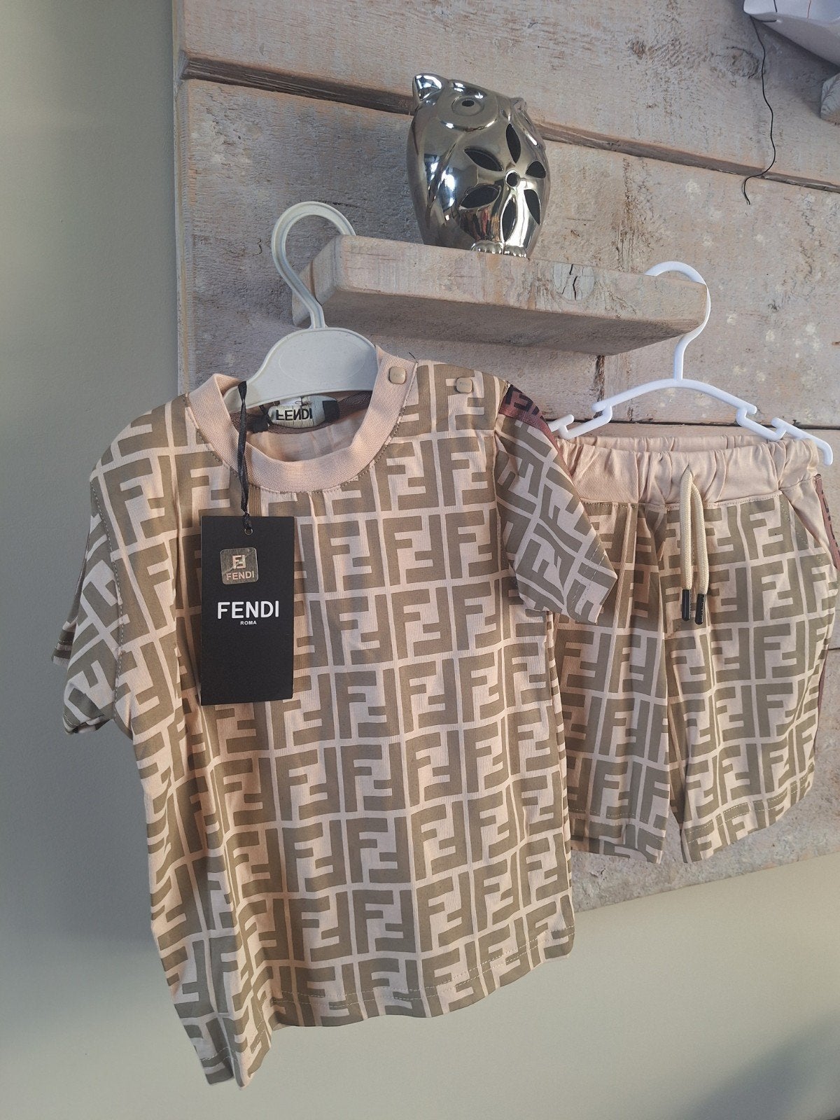 Kinder kleding FENDI jongens & meisjes 2 delig setje, Kinderen en Baby's, Ophalen of Verzenden