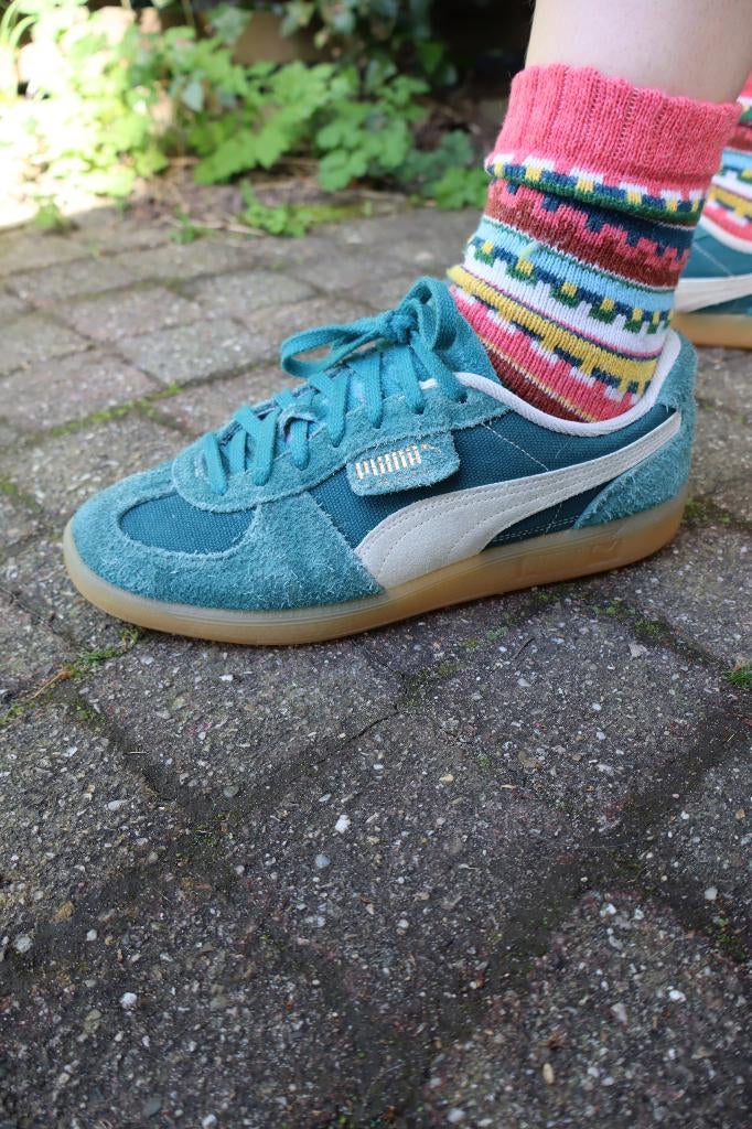 Sneakers Puma Palermo Vintage 42, Kleding | Dames, Schoenen, Puma, Ophalen of Verzenden, Groen, Sneakers of Gympen