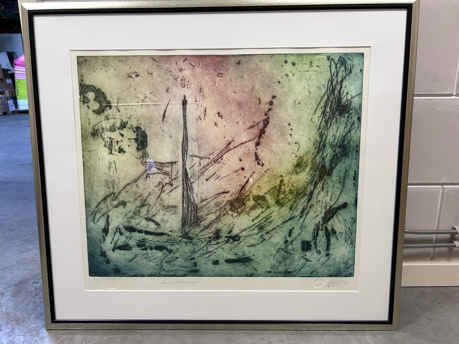 Ad Arma - De Gedichtenvanger, Ophalen, Gesigneerd, Landschap, 1950 - 1999