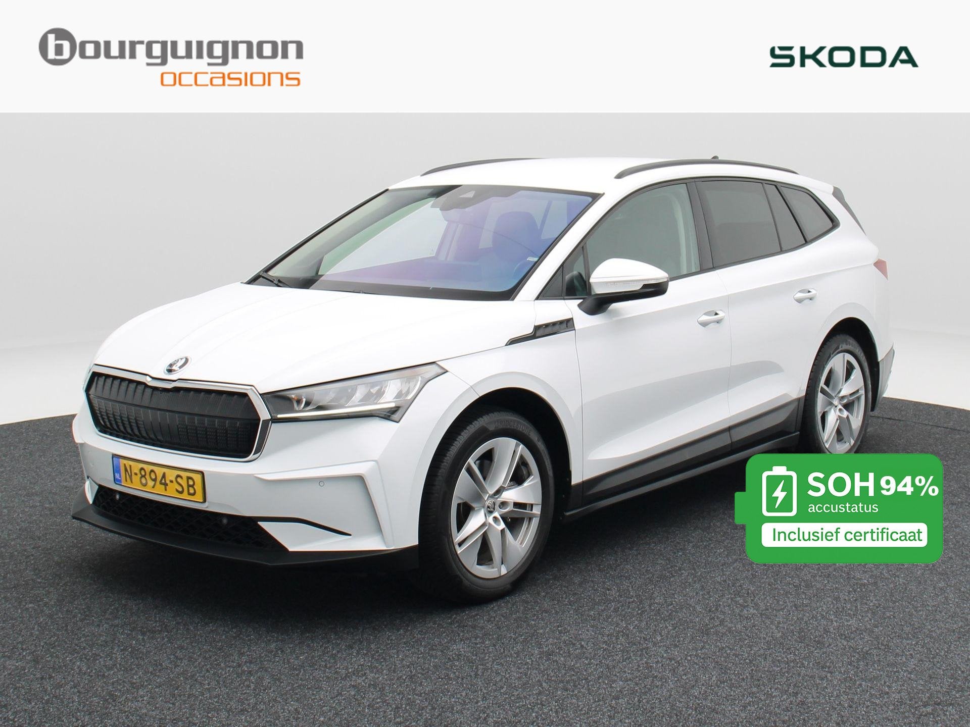 Skoda Enyaq iV 60 180 Pk | Stoelverwarming | Camera | Naviga, Auto's, Skoda, Automaat, 397 km, Achterwielaandrijving, Gebruikt