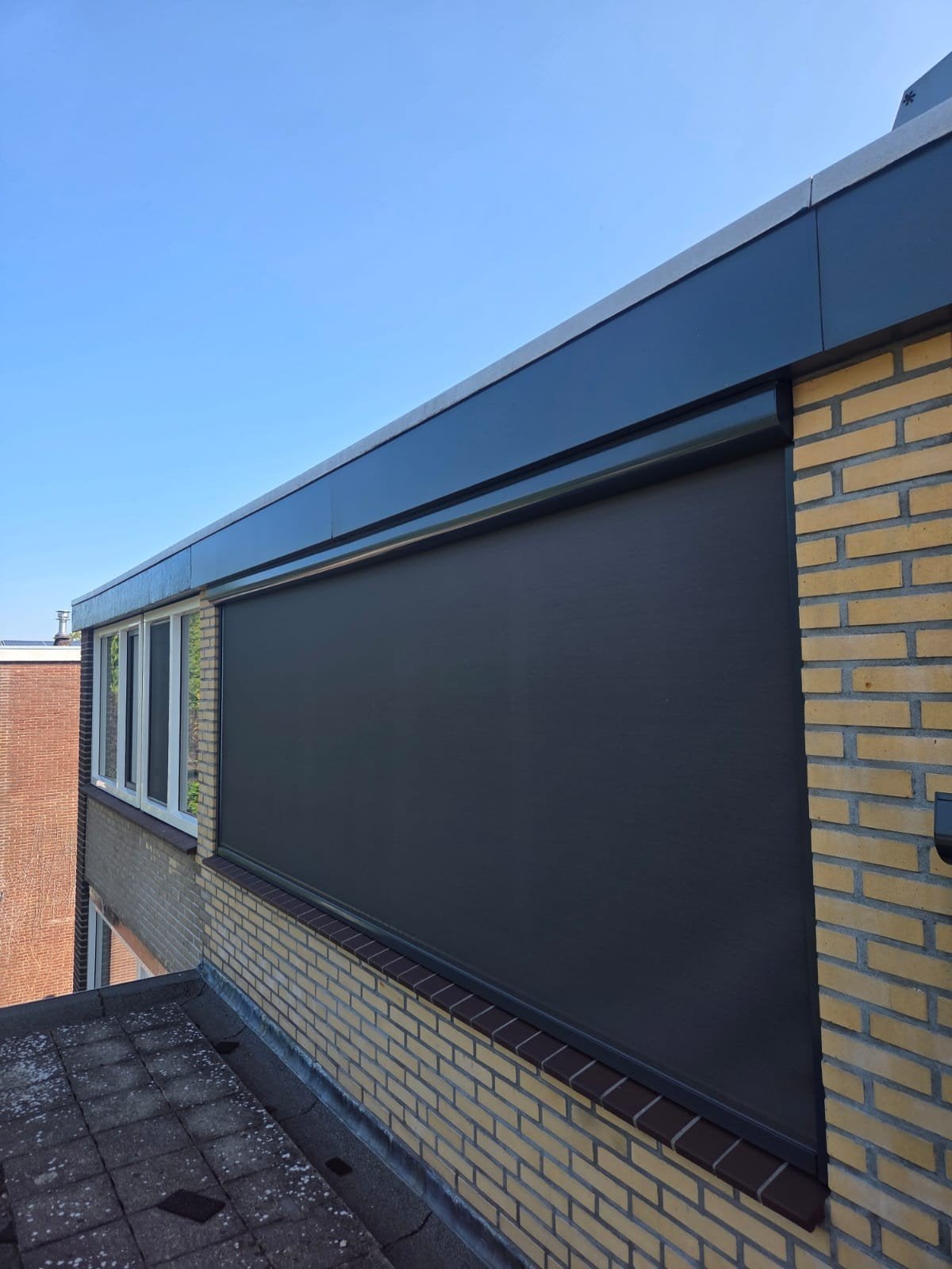 Screen met ritssluiting Somfy, Ophalen, Gebruikt, 200 cm of meer, 200 cm of meer