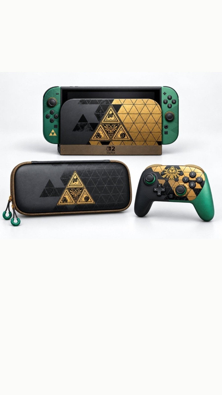 Nintendo Switch 2 Zelda 40th Anniversary Edition Bundel, Ophalen of Verzenden, Nieuw, Met 1 controller, Switch OLED