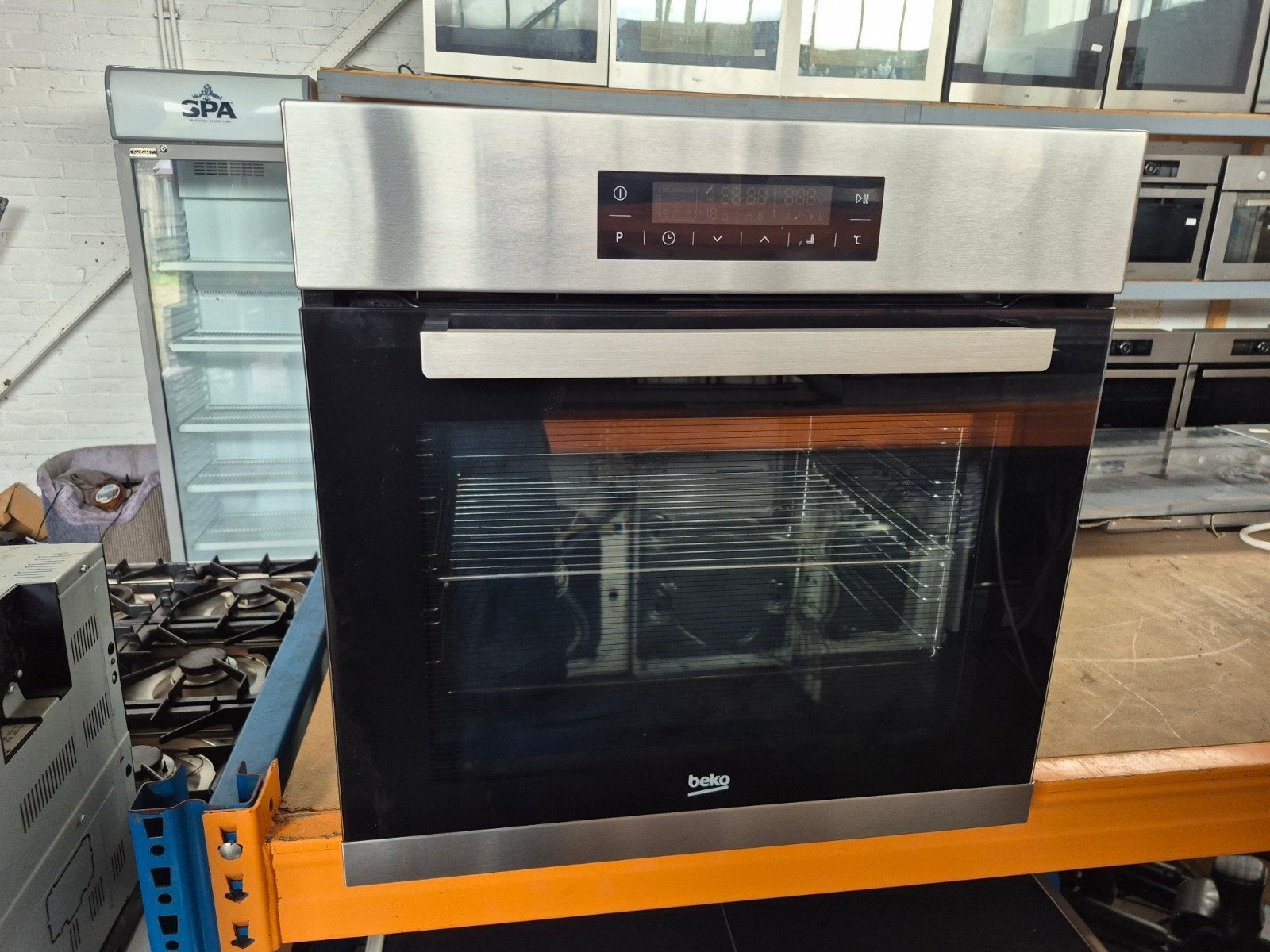 NETTE BEKO BIE22400XM HETELUCHT OVEN TE KOOP, Witgoed en Apparatuur, Gebruikt, Hete lucht, 60 cm of meer, Info@beko.nl