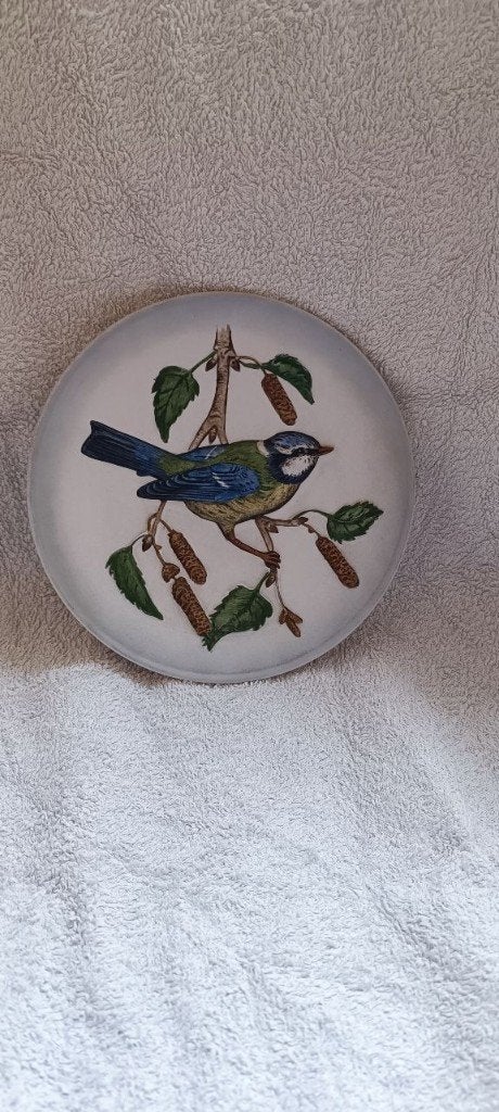 Blue Titmouse uit de Goebel Wildlife Plate Series, Ophalen of Verzenden