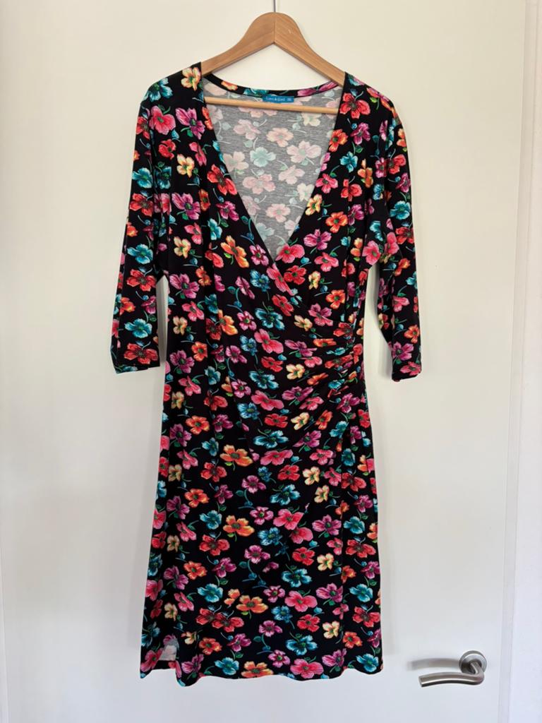 Jurkje Lien en Giel 3XL, Ophalen of Verzenden, Zo goed als nieuw, Maat 46/48 (XL) of groter, Zwart