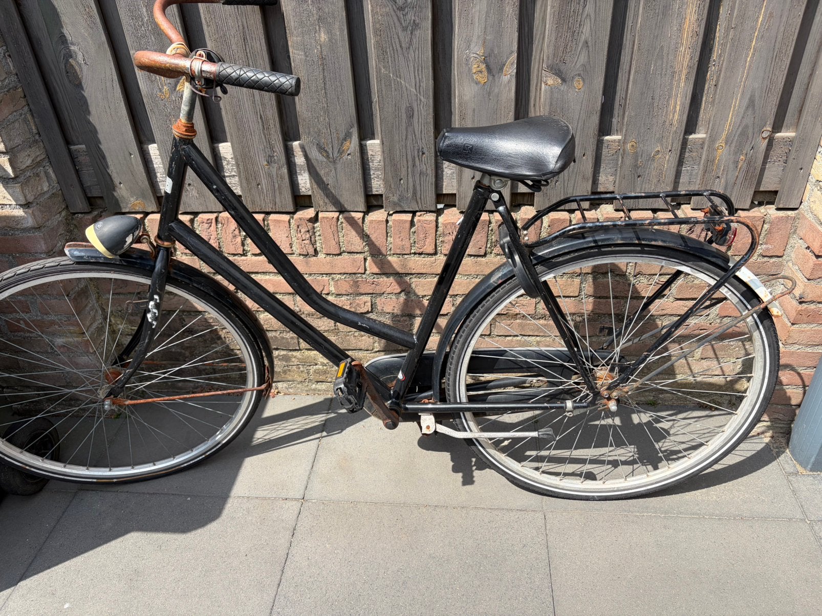 Dames fiets, Ophalen, Gebruikt