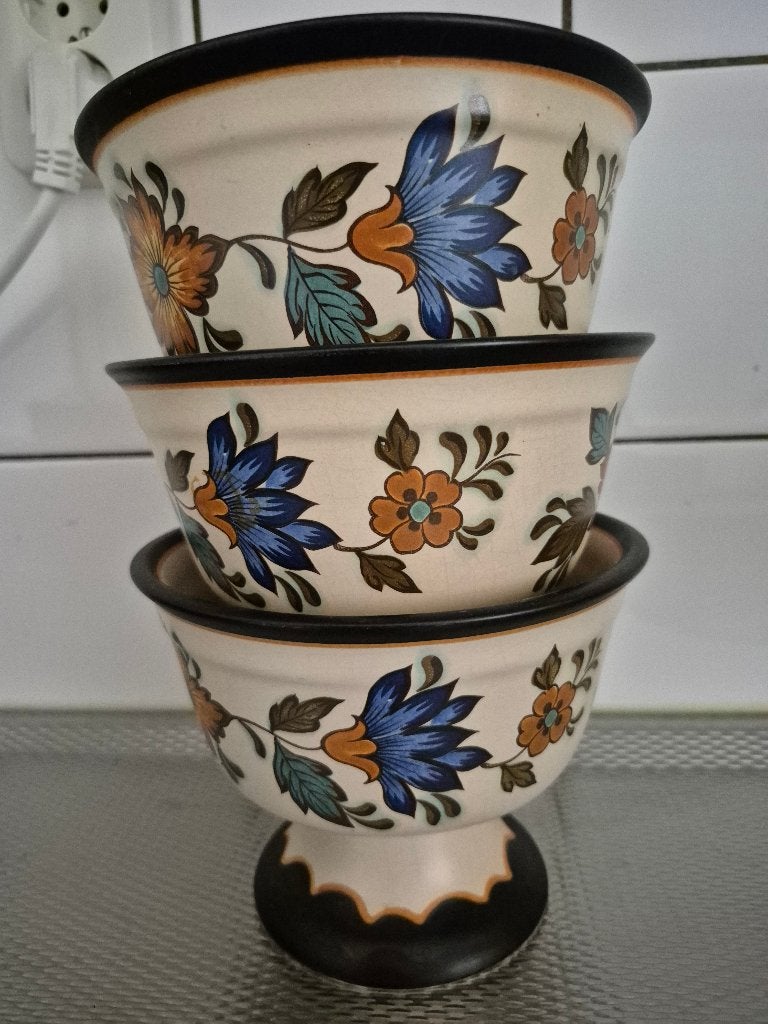 platelen keramieken bloempotten, Ophalen of Verzenden, Gebruikt, Steen/keramiek