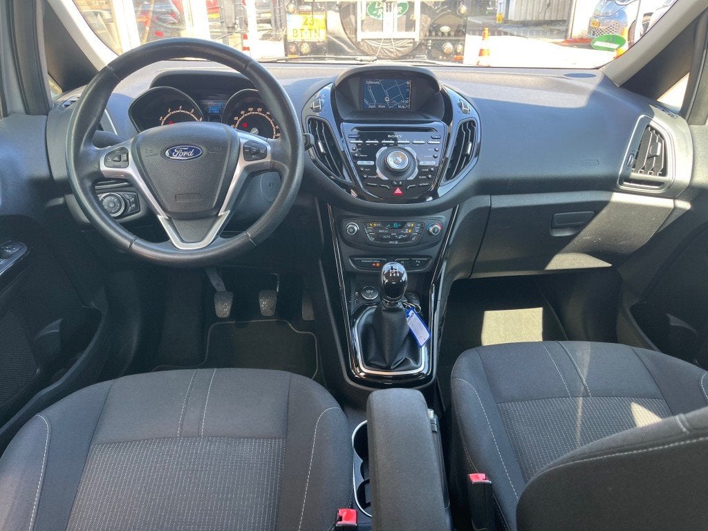 Ford B-MAX 125pk Clima Cruise Navi PDC Bluetooth, Voorwielaandrijving, Euro 5, 125 pk, Gebruikt