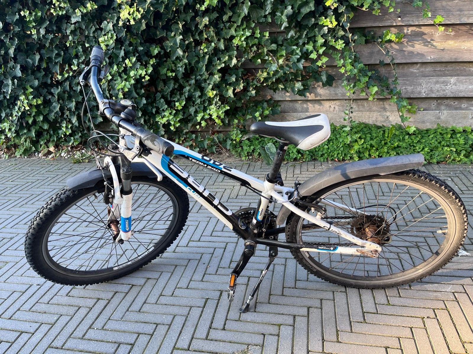Cube Kinder Mountainbike Wit/Blauw - Team 240, Ophalen, Gebruikt, 20 inch of meer