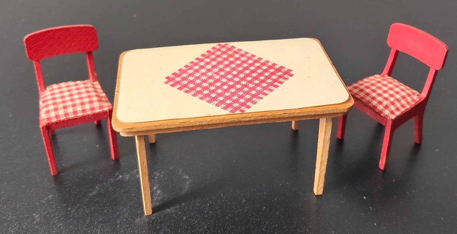 Vintage Lundby poppenhuis eethoek, Ophalen of Verzenden, Gebruikt, Poppenhuis