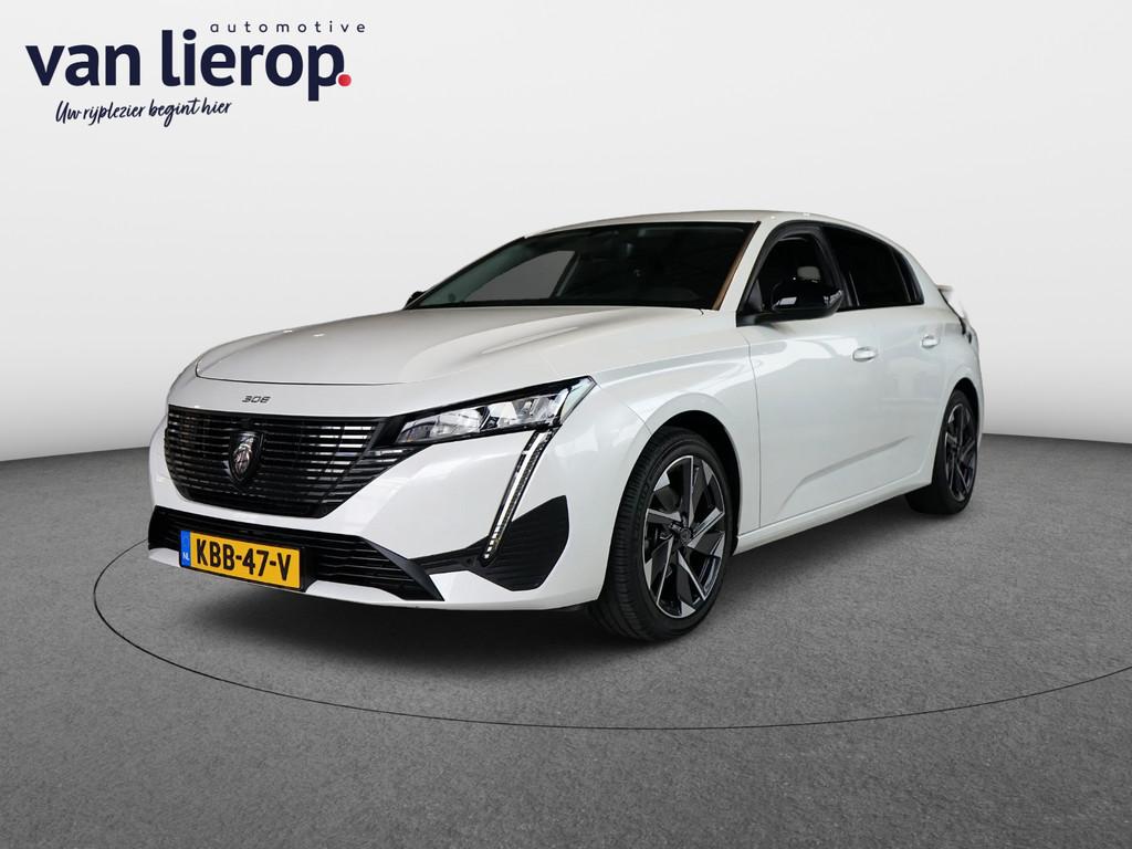 Peugeot 308 1.2 PureTech Allure Pack Business 2023 | CAMERA, Auto's, 1263 kg, Gebruikt, 1199 cc, Leder en Stof