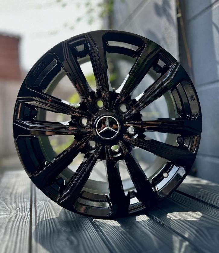 Mercedes Sprinter 17 inch 6x130 zwart glans verzwaard!, Auto-onderdelen, Niet ingevuld, Velg(en), Niet ingevuld, Nieuw