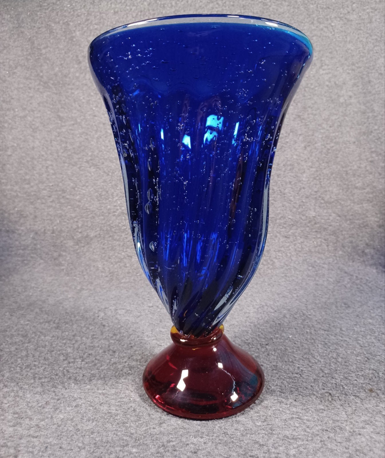 zware Tango Glass vaas, Antiek en Kunst, Ophalen of Verzenden