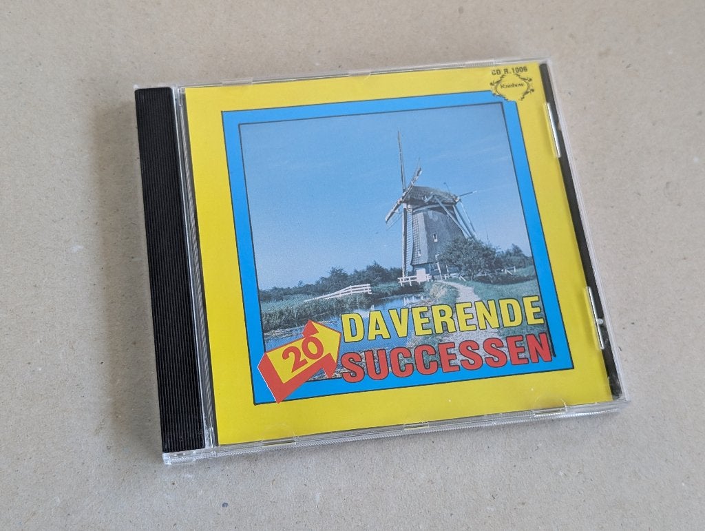 20 Daverende successen (CD), Ophalen of Verzenden, Zo goed als nieuw, Levenslied of Smartlap, Album