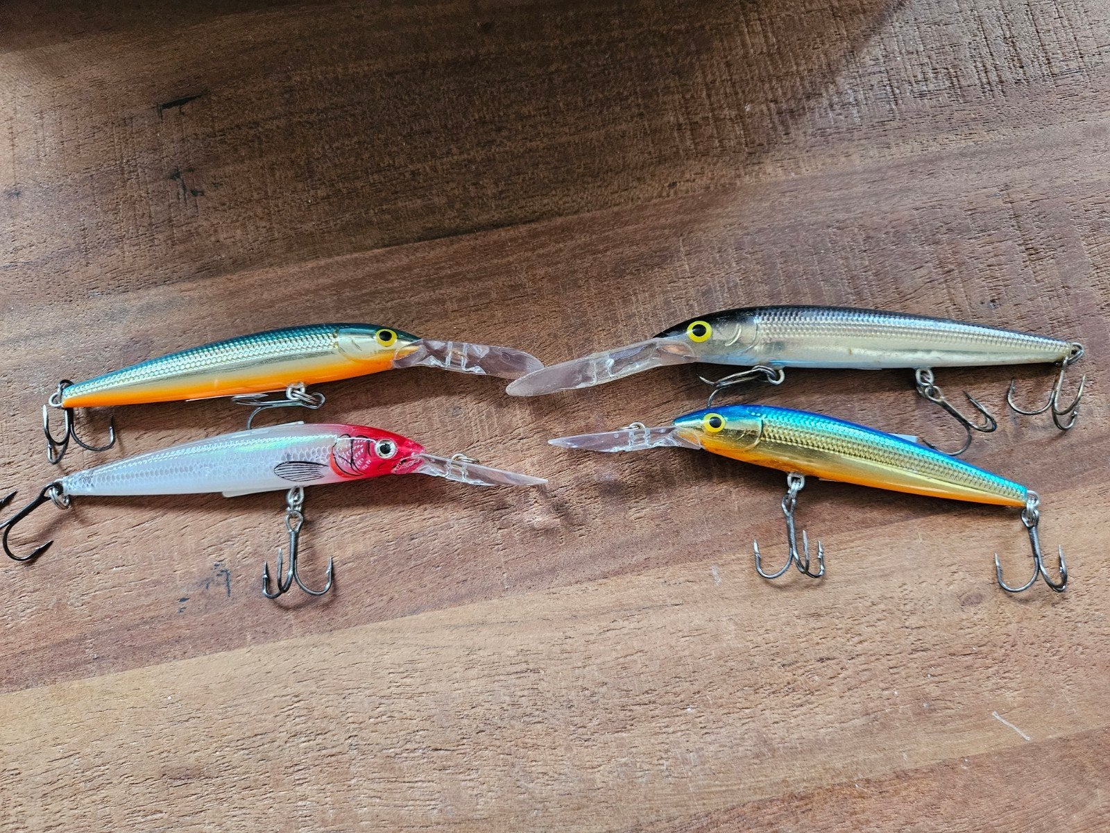 4x rapala, Ophalen of Verzenden, Zo goed als nieuw, Overige typen