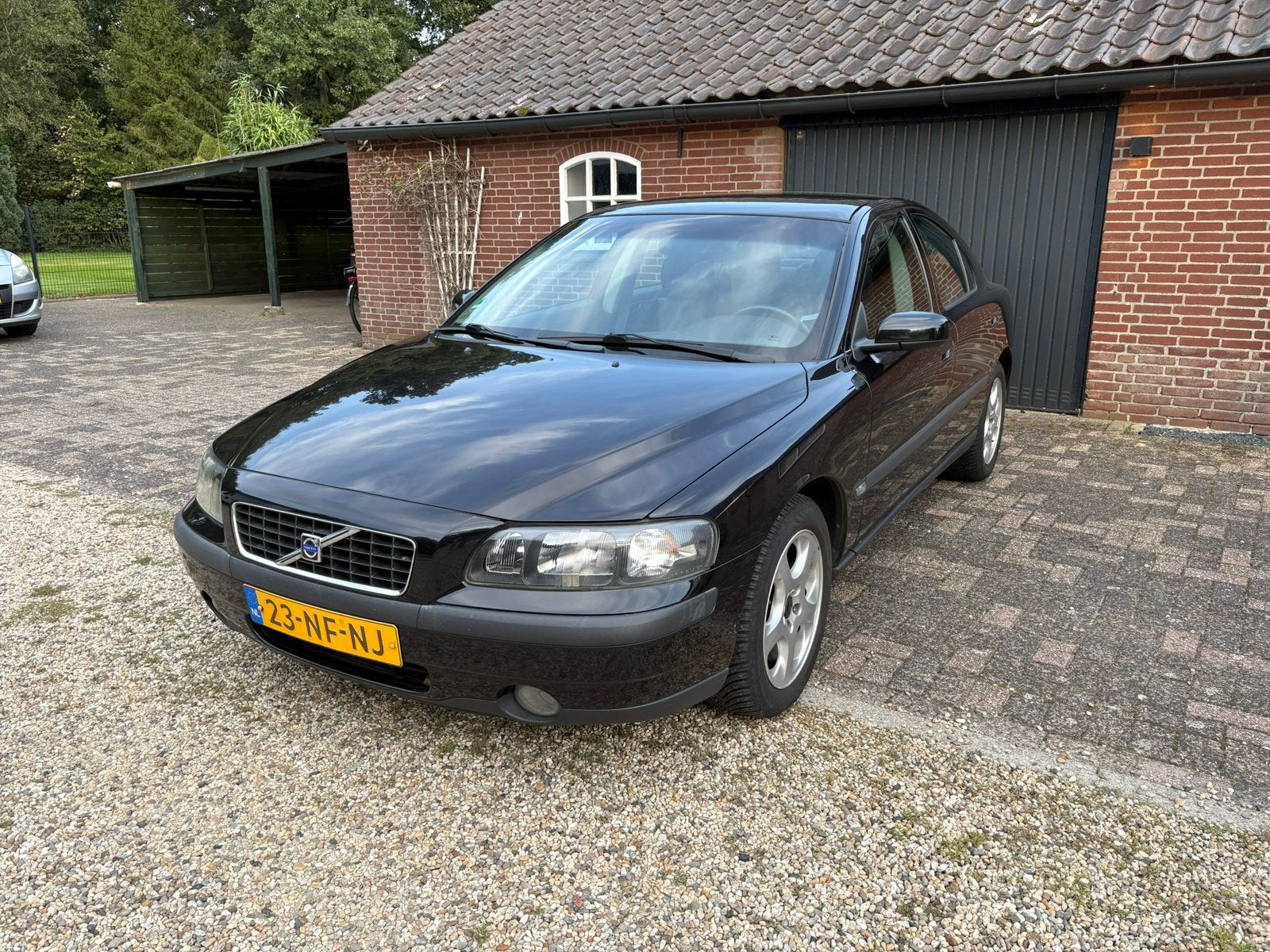 Volvo S60 2.4 140PK 2003 Zwart, Auto's, Volvo, Voorwielaandrijving, 1442 kg, S60, Zwart
