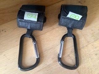 BO tassenhaken buggy of kinderwagen metalen haken zwart, Ophalen, Zo goed als nieuw, Overige merken