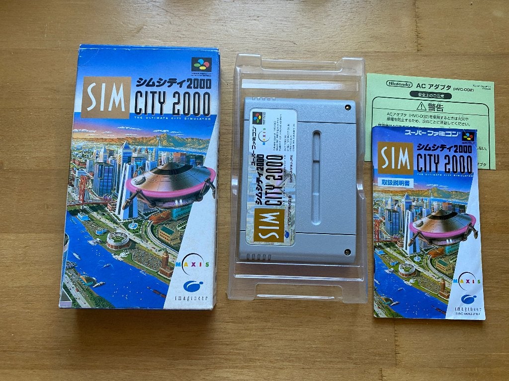 Sim city 2000 super famicom, 1 speler, Ophalen of Verzenden, Zo goed als nieuw, Vanaf 3 jaar