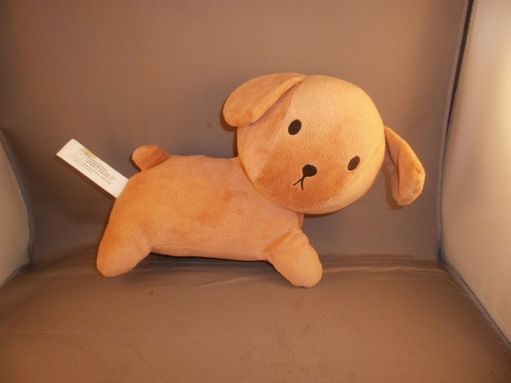 Tiamo snuffie hond bruin van Dick Bruna 22cm velours zwarte, Nieuw, Nijntje, Wasbaar, Middelgroot (20 tot 80 cm)