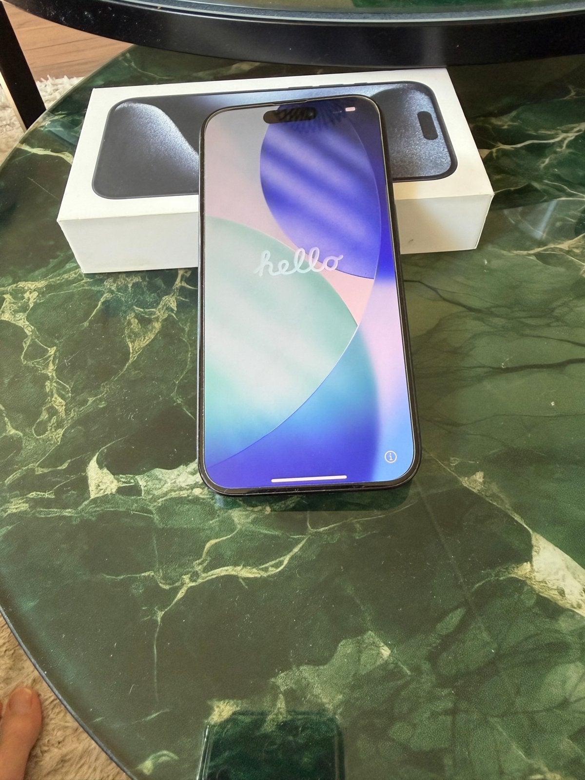 iPhone 15 Pro 128GB - Zo goed als nieuw, Telecommunicatie, Mobiele telefoons | Apple iPhone, Ophalen, 128 GB, Zwart, Zo goed als nieuw
