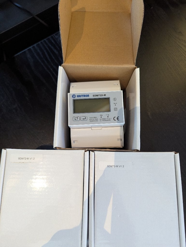 Eastron SDM72D-M kWh meter 3 fase Modbus, Ophalen of Verzenden, Nieuw, Overige typen