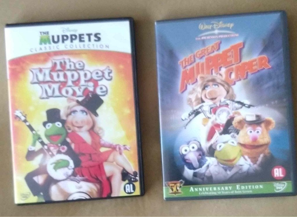 The Muppets DVD 's CD-rom Knuffel - hoeft niet in 1 koop, Cd's en Dvd's, Dvd's | Kinderen en Jeugd, Zo goed als nieuw, Alle leeftijden