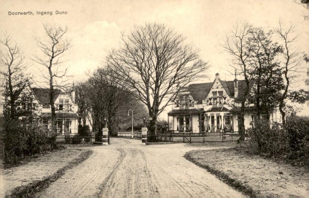 Doorwerth Ingang Duno # 91, Verzenden, 1920 tot 1940, Ongelopen, Gelderland