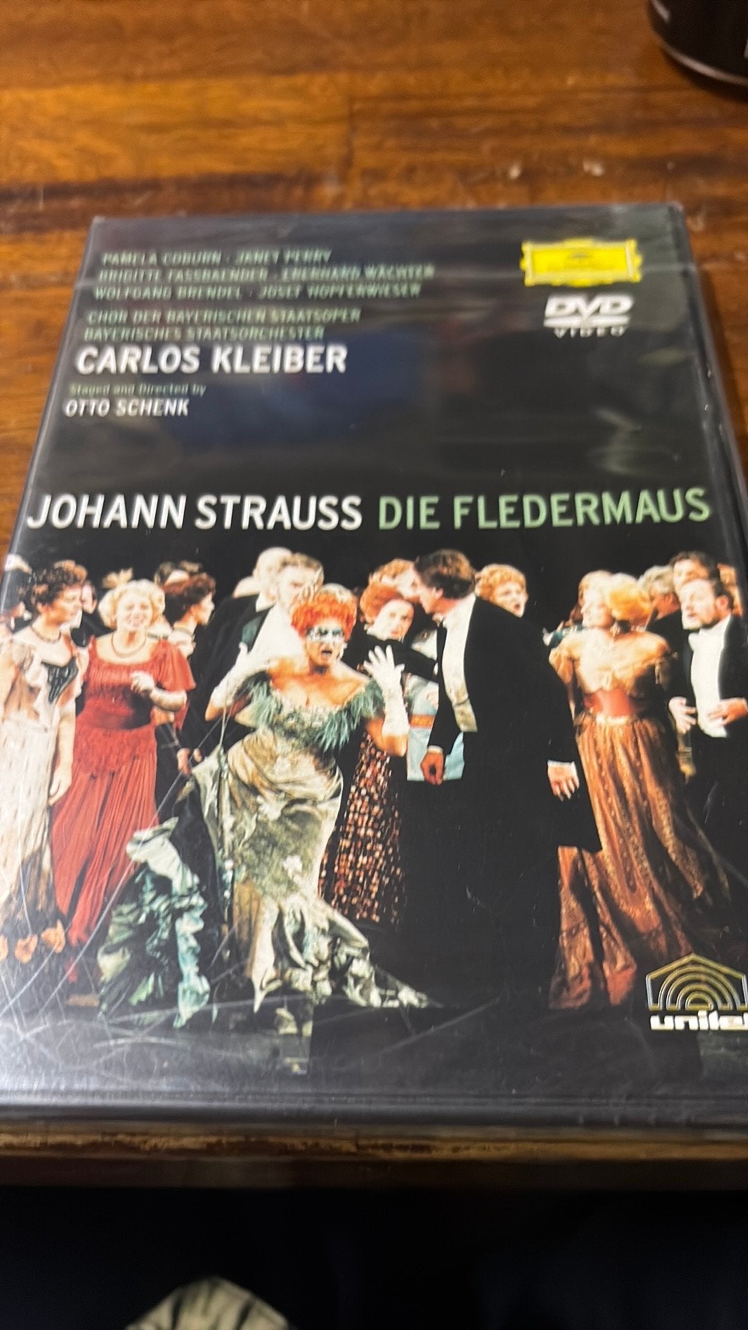 Johann Strauss Die Fledermaus DVD - Carlos Kleiber, Alle leeftijden, Ophalen of Verzenden, Zo goed als nieuw