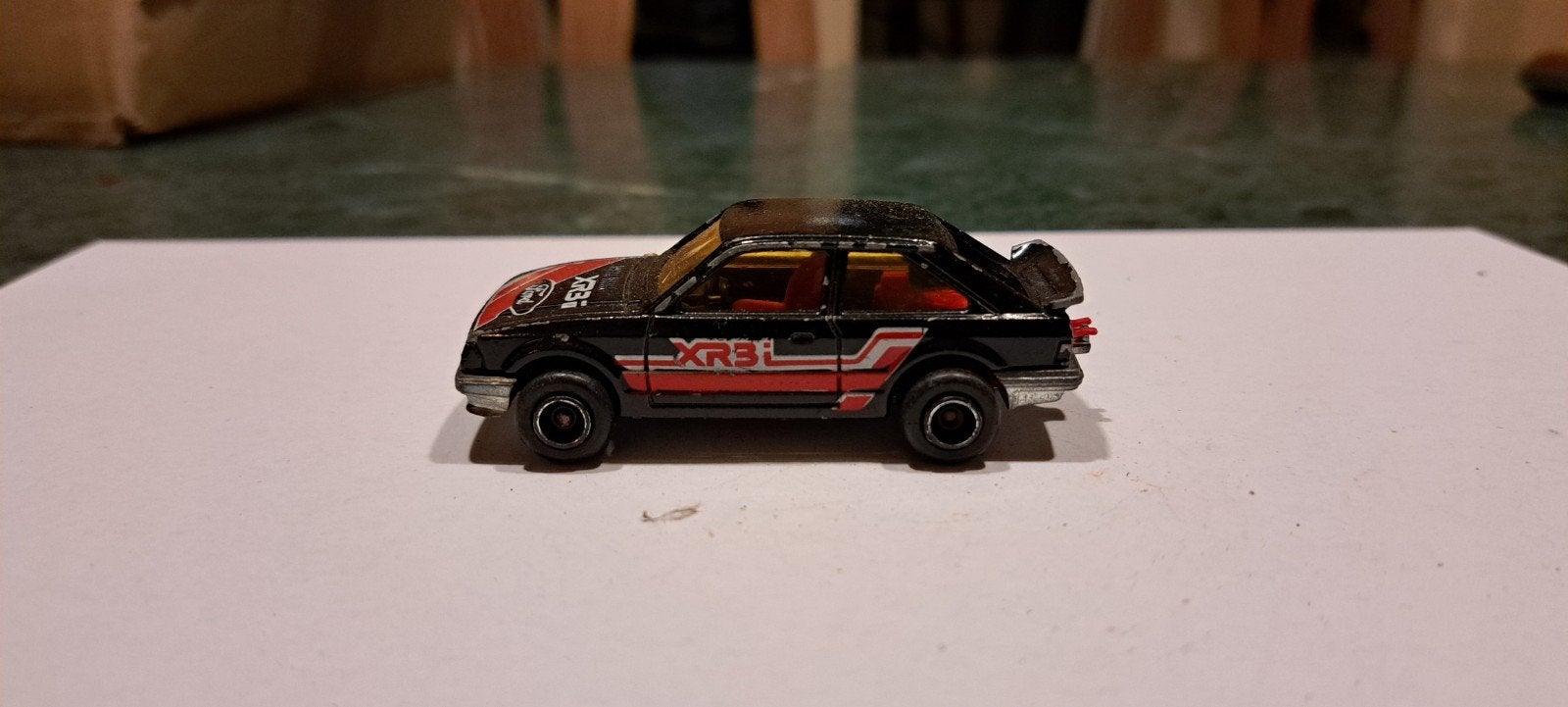 ford escort xr3i 1:52 majorette, Ophalen of Verzenden, Auto