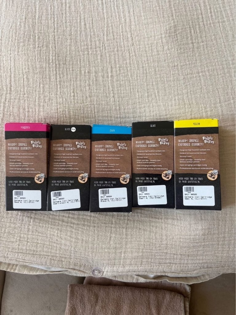Eetbare inkt, Ophalen of Verzenden, Nieuw, Taarten of Cupcakes, Overige typen
