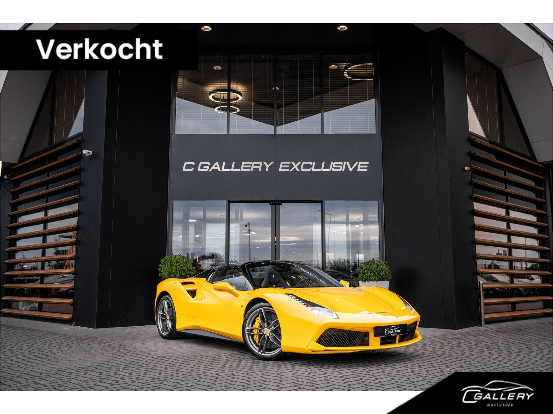 Ferrari 488 3.9 Spider HELE - Giallo Modena | Racing Seats |, Auto's, Ferrari, Automaat, Dealer onderhouden, Achterwielaandrijving