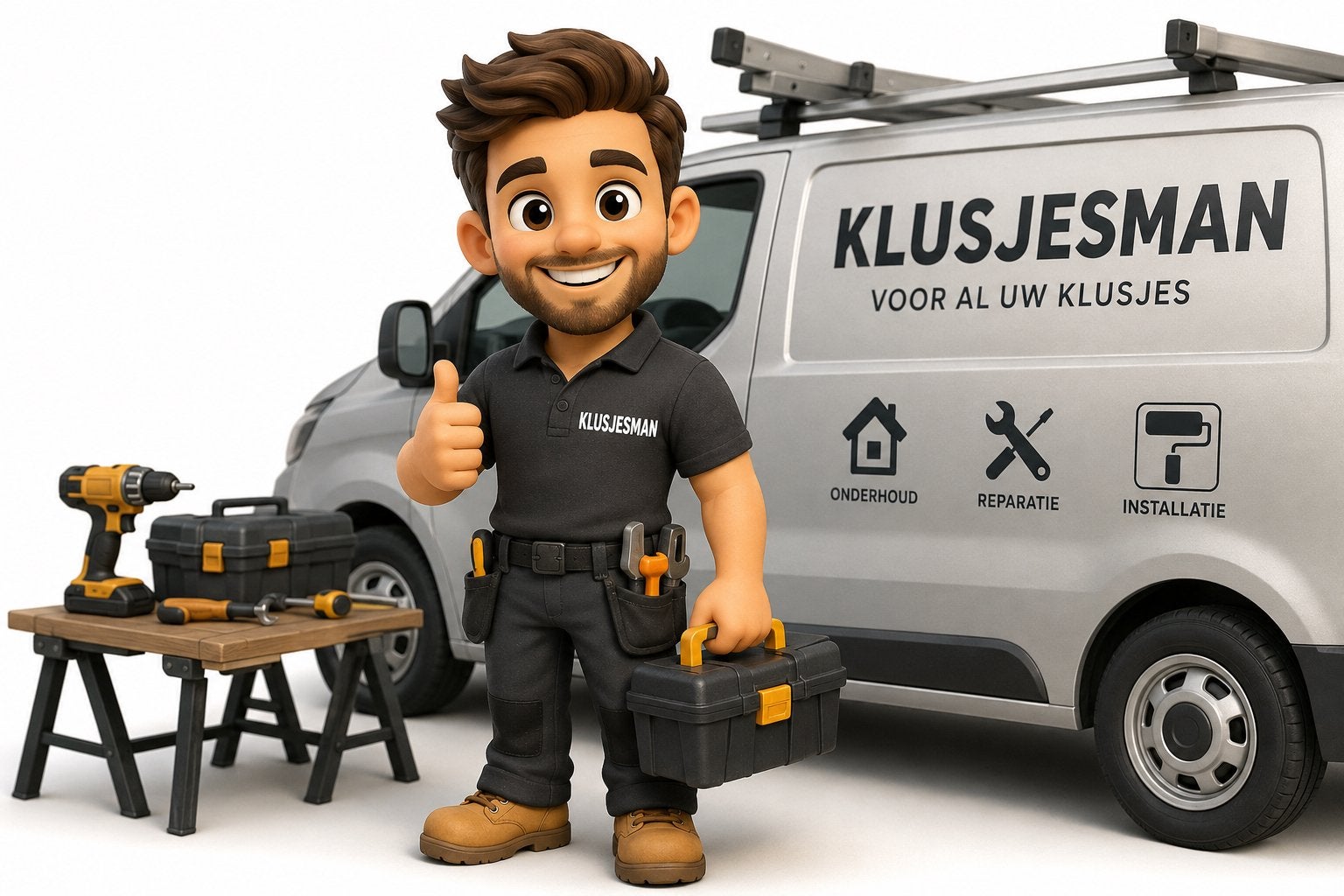 Allround Klusjes man, Ophalen of Verzenden, Zo goed als nieuw