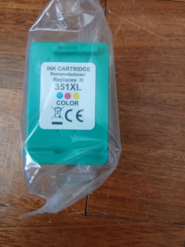 Cartridge.   kleureninkt cartridge 351XL in verpakking, Ophalen of Verzenden, Nieuw, Cartridge, Huismerk (vervangt HP)