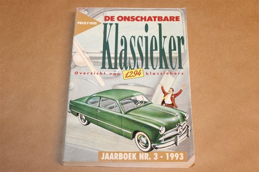 De Onschatbare Klassieker 1993 — 1294 Auto\'s Overzicht, Boeken, Auto's | Boeken, Ophalen of Verzenden, Gelezen, Algemeen