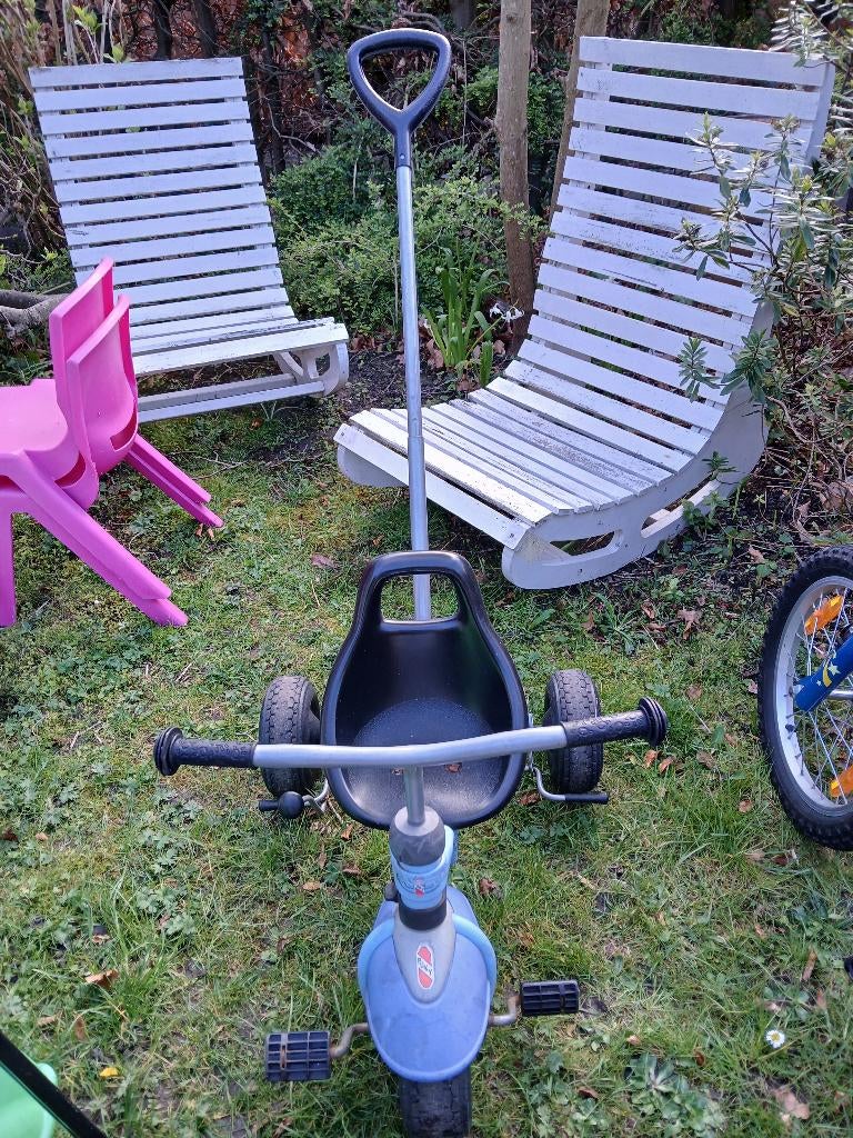 Driewieler duwstang Puky, bieden, Ophalen, Gebruikt, Puky, Duwstang