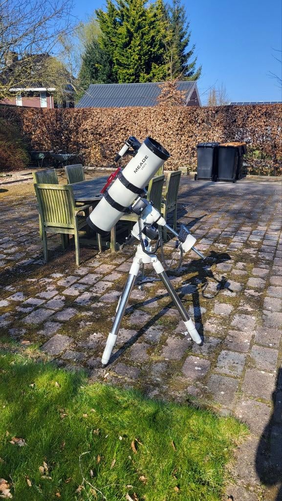 Meade LXD75 6" Newtonian op GoTo montering, Audio, Tv en Foto, Optische apparatuur | Telescopen, Ophalen, Met statief, Spiegeltelescoop (reflector)