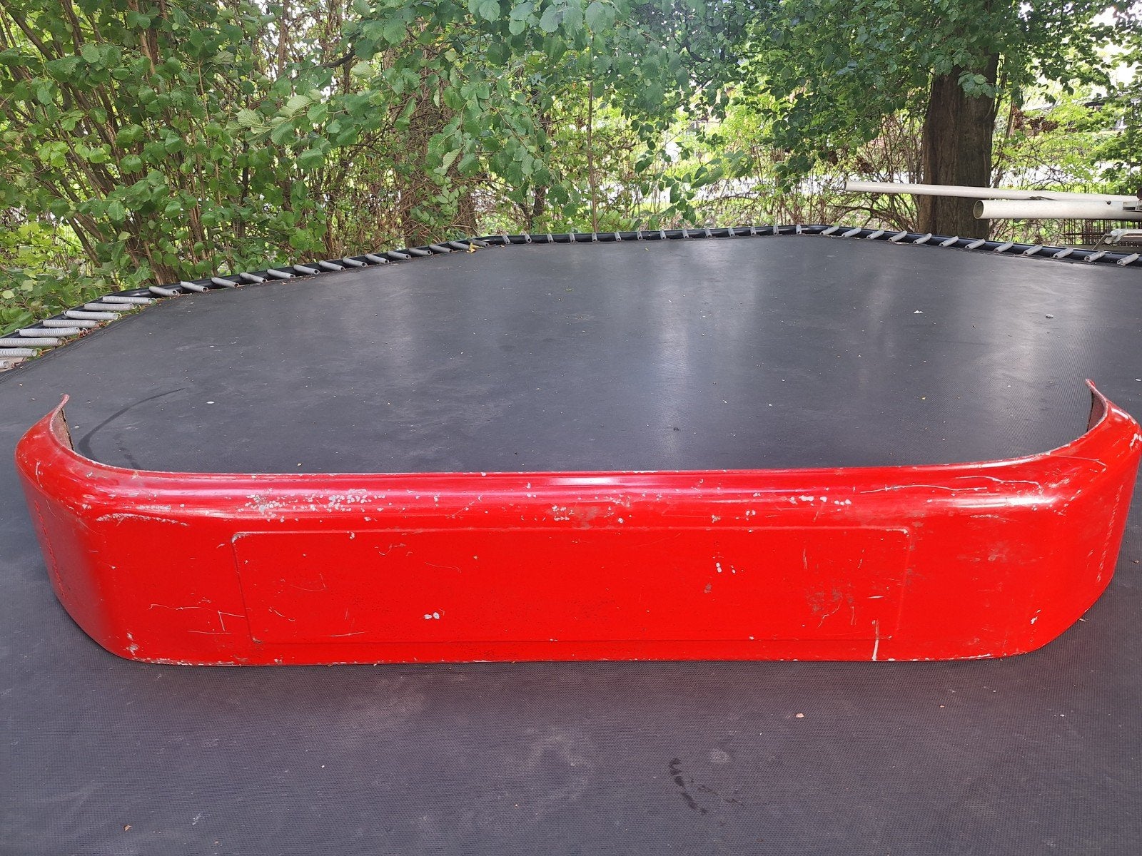 spatborden aanhanger, Ophalen, Spatbord