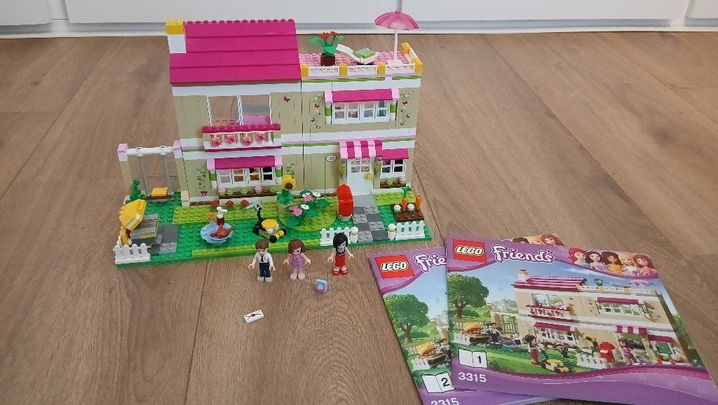 LEGO Friends 3315 Olivia's huis, Lego, Zo goed als nieuw, Complete set, Inclusief minifiguren