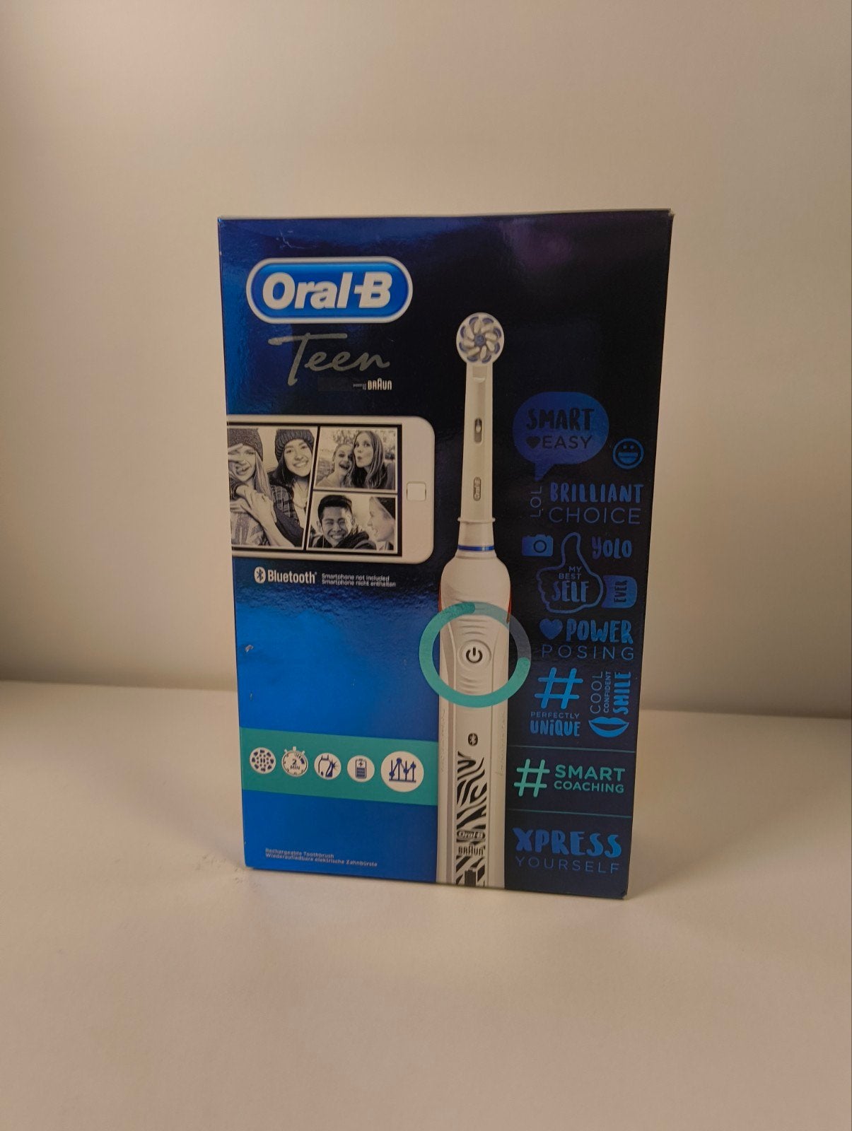 Oral-B Teen elektrische tandenborstel met Bluetooth, Nieuw, Ophalen of Verzenden, Procter & Gamble, Postbus 1345, 3000 BH Rotterdam, Nederland