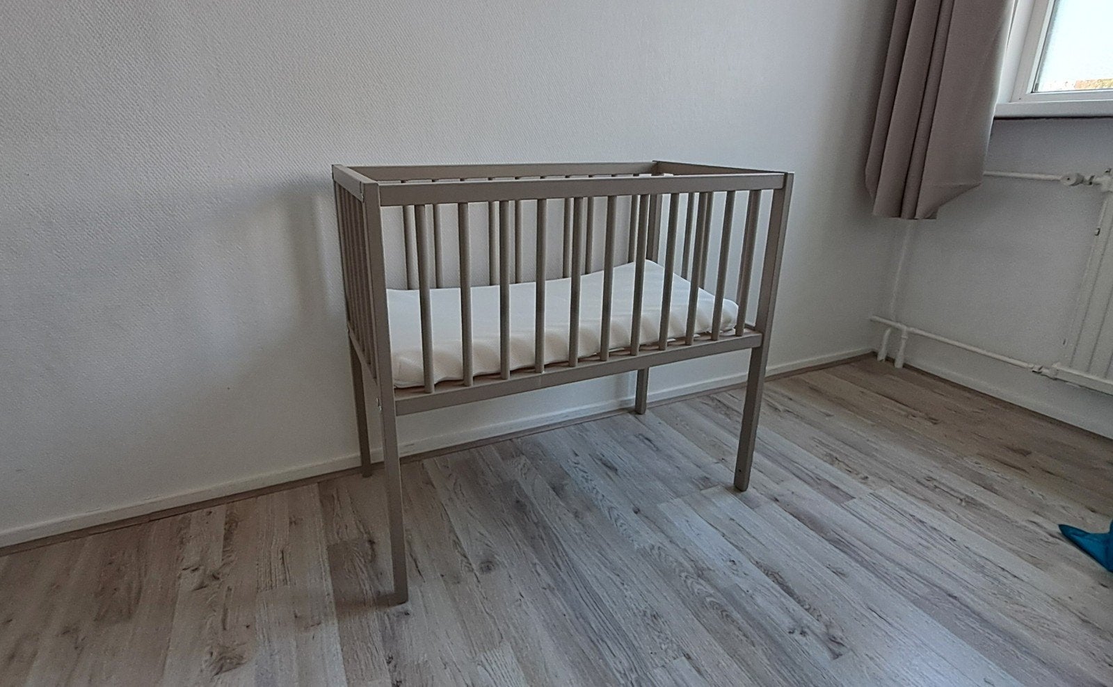 Cosleeper 40x80cm met nieuwe matras 5cm dik, Lattenbodem, Ophalen of Verzenden, Zo goed als nieuw, Minder dan 140 cm