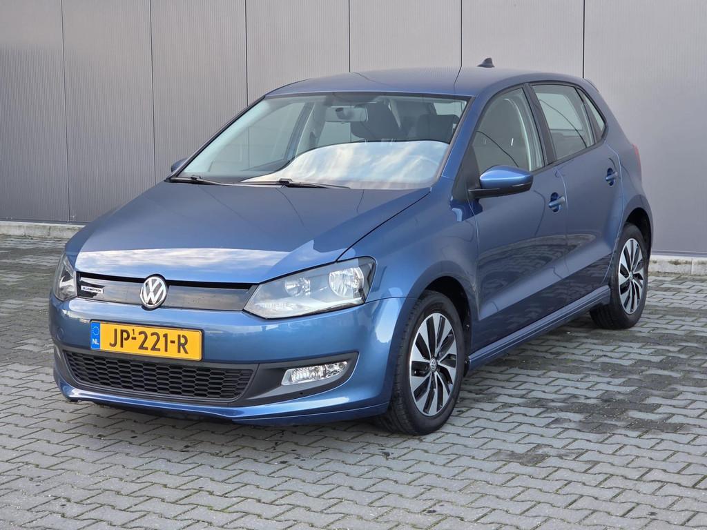 Volkswagen Polo 1.0 BlueMotion Cruise control, Voorwielaandrijving, 95 pk, Blauw, Handgeschakeld