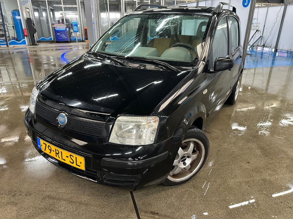 Fiat Panda MET APK TOT 01-12-2026!, Voorwielaandrijving, 4 stoelen, Zwart, Origineel Nederlands