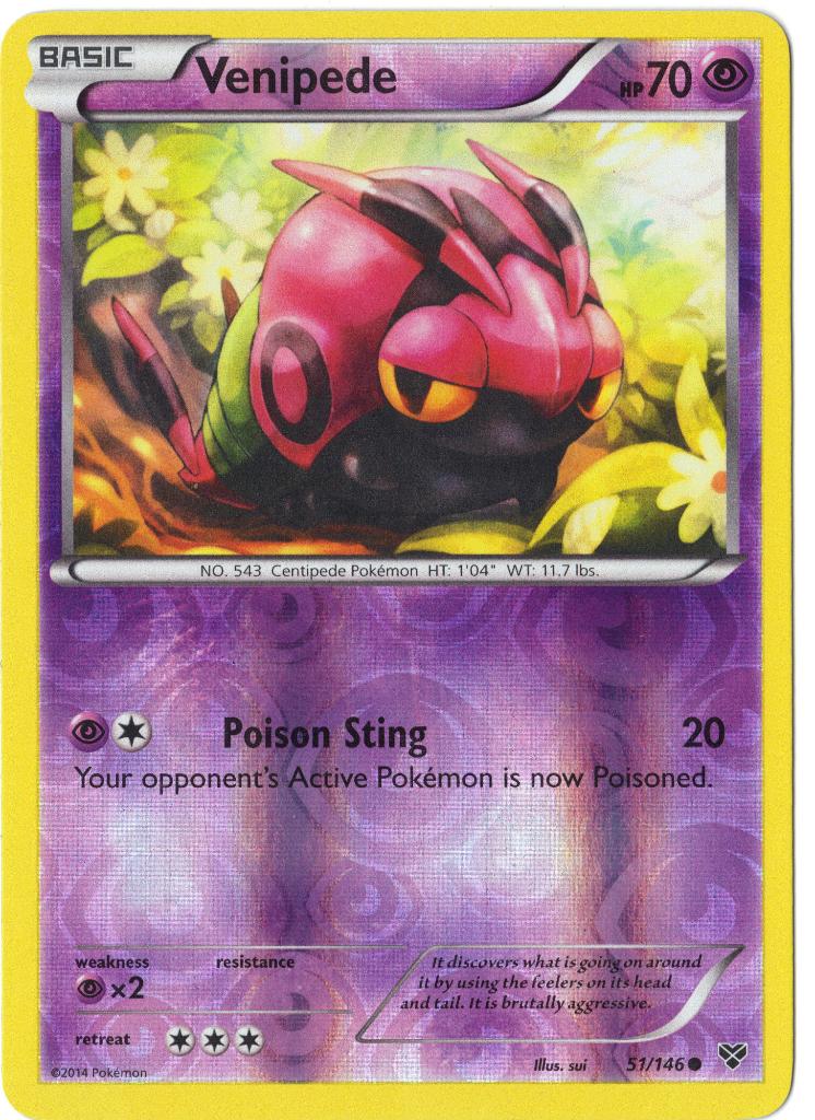 XY,  Venipede [reverse] 51/146, Verzenden, Nieuw, Losse kaart